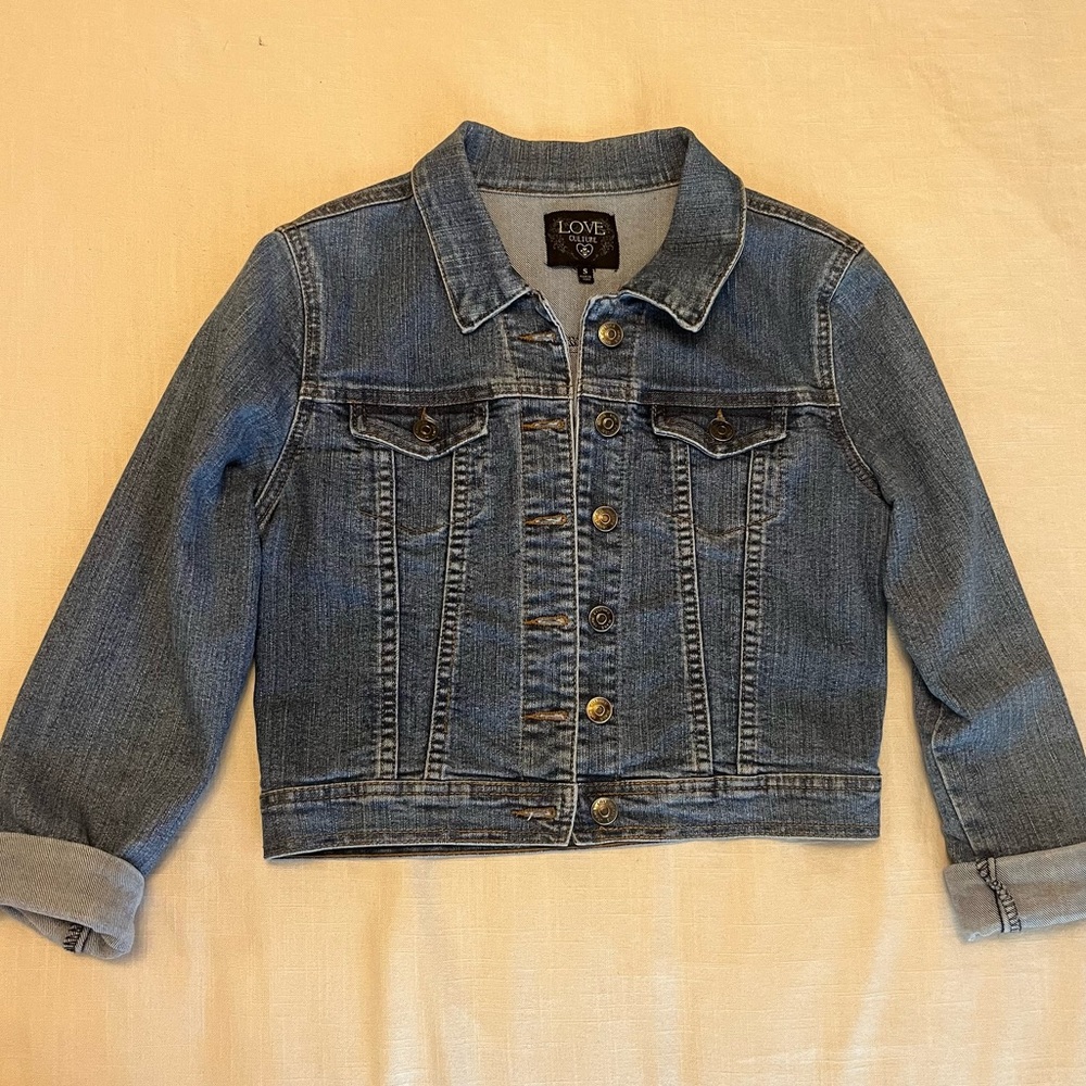 Love Culture Denim Jacket - Size S